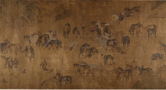 Anonymous - The Hundred Horses - 47.136.3 - Metropolitan Museum of Art