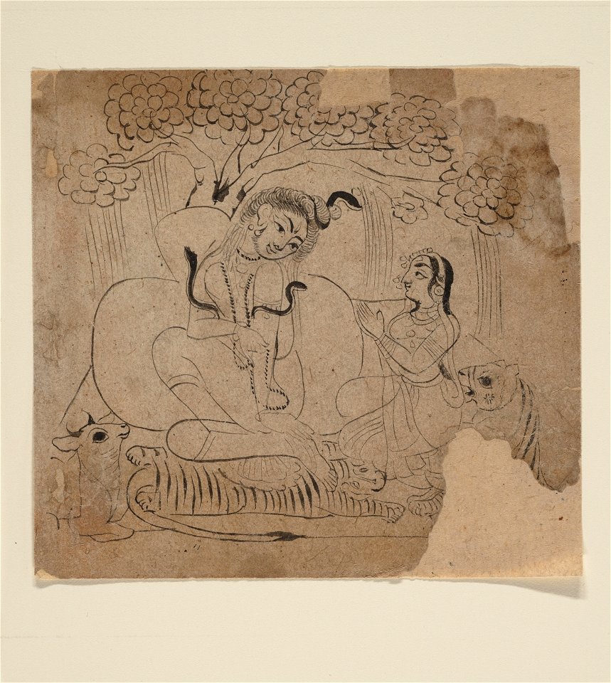 Anonymous - Shiva and Parvati - 2008.359.16 - Metropolitan Museum of Art