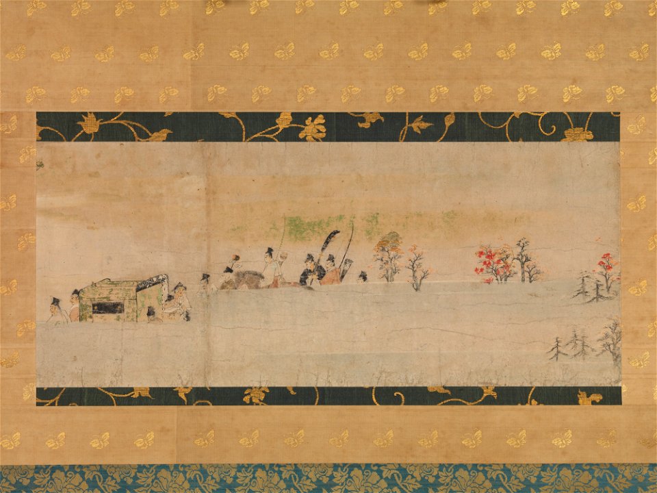 Anonymous - The Tale of Sumiyoshi (Sumiyoshi monogatari emaki) - 2015.300.19a, b - Metropolitan Museum of Art