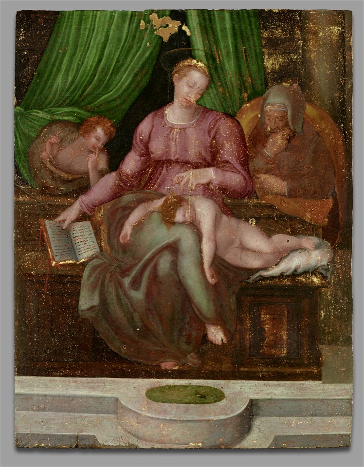 Anonymous - The Holy Family - 1871.101 - Yale University Art Gallery