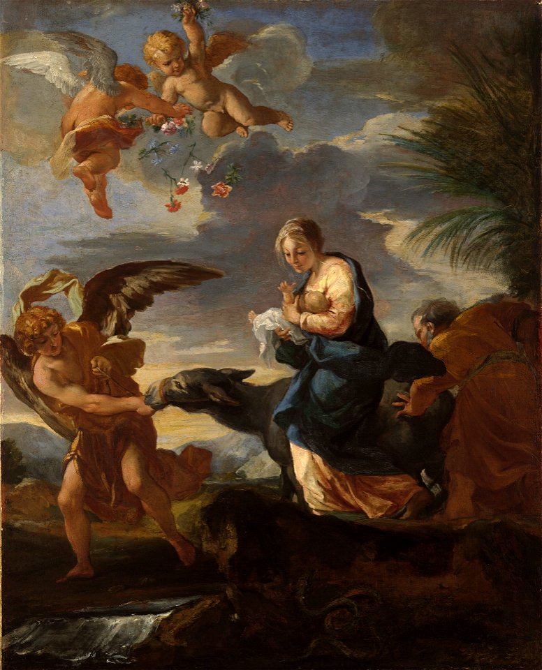 Anonymous - The Flight into Egypt - 1946.8 - Yale University Art Gallery