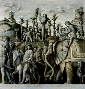 Anonymous - Triumphzug Cäsars, Elefanten - GG 302 - Kunsthistorisches Museum