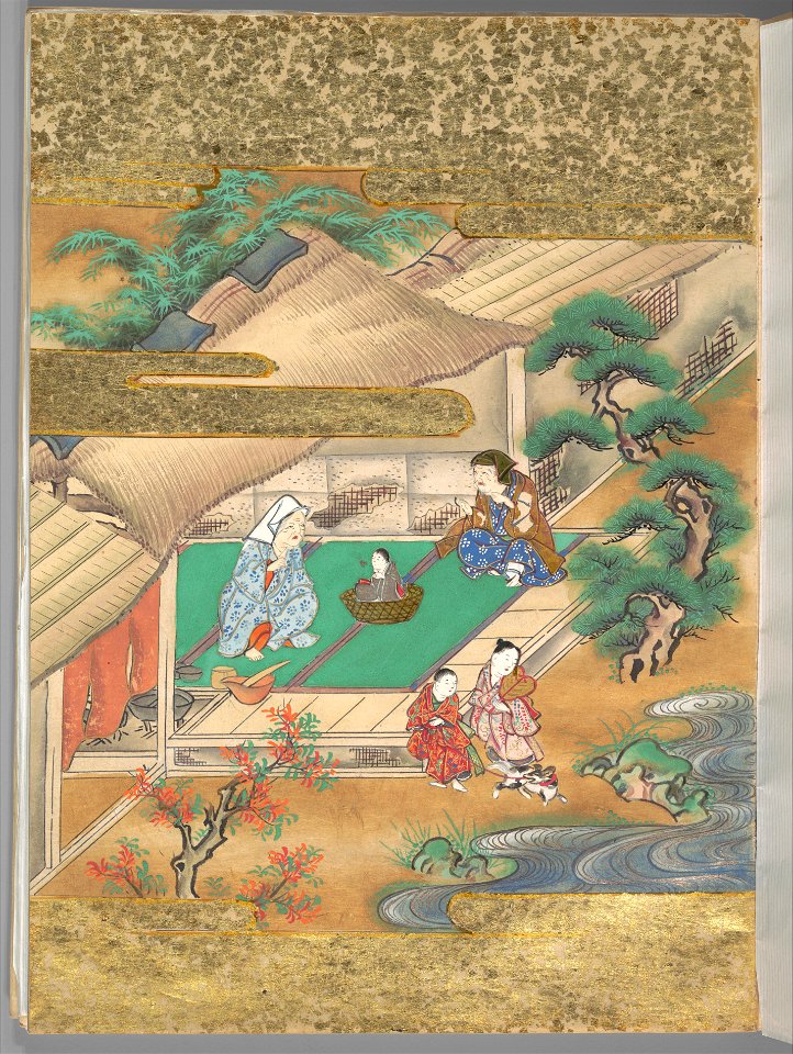 Anonymous - The Tale of the Bamboo Cutter - 21.174.1a–c - Metropolitan Museum of Art