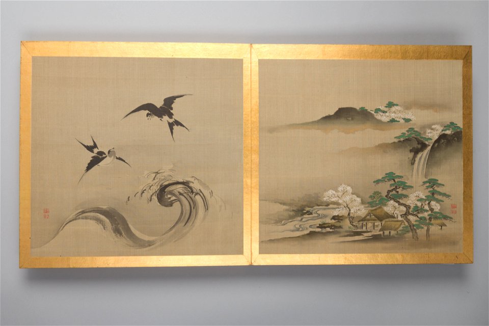 Anonymous - Thirty paintings of birds, flowers and landscape - 29.100.1399 - Metropolitan Museum of Art