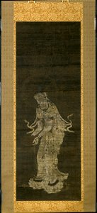 Anonymous - The Bodhisattva Kannon, from the triptych Approach of the Amida Trinity - 1929.857 - Art Institute of Chicago