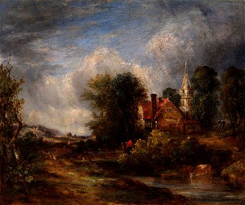 Anonymous - The Valley Farm - 1906.9.3 - Smithsonian American Art Museum