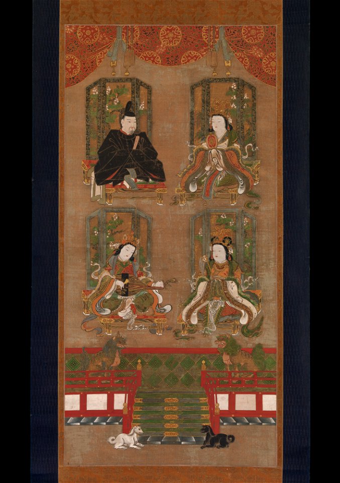 Anonymous - The Four Deities of Mount Kōya - 2015.300.15 - Metropolitan Museum of Art