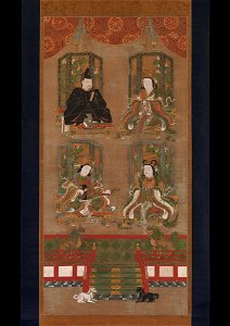 Anonymous - The Four Deities of Mount Kōya - 2015.300.15 - Metropolitan Museum of Art