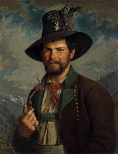 Anonymous - Tiroler Bauer in Stubaier Tracht - 7803 - Kunsthistorisches Museum