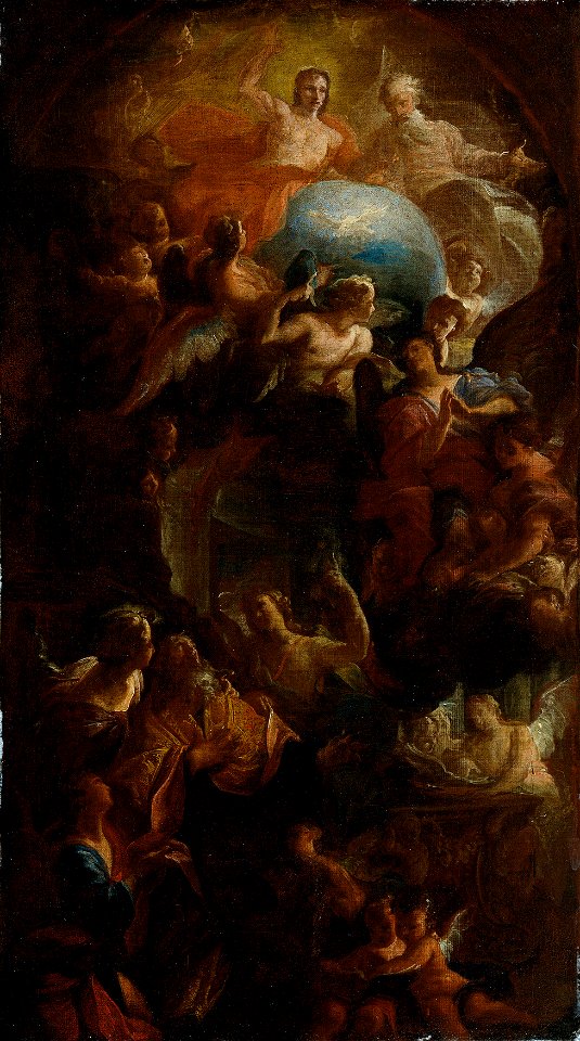 Anonymous - Tod des heiligen Augustinus - 5162 - Österreichische Galerie Belvedere