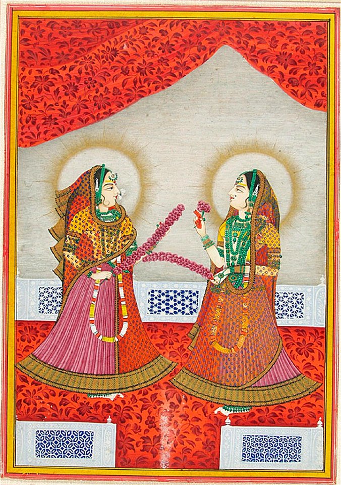 Anonymous - Two Courtesans - 1995.134 - Arthur M. Sackler Museum