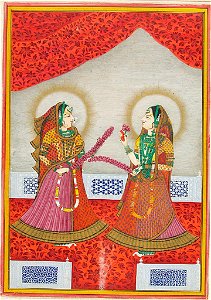 Anonymous - Two Courtesans - 1995.134 - Arthur M. Sackler Museum