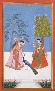 Anonymous - Two ladies on a terrace - 2001.138.56 - Yale University Art Gallery