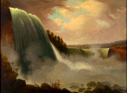 Anonymous - View of Niagara Falls - 1982-52 - Albright–Knox Art Gallery
