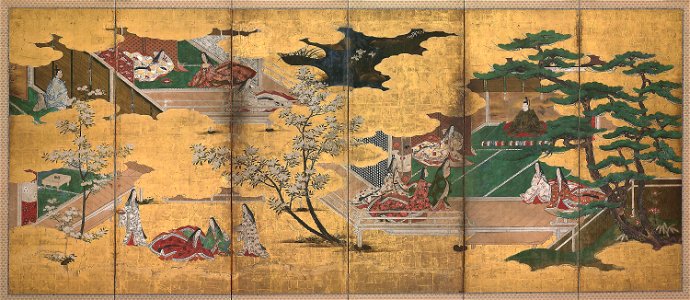 Anonymous - The Tale of Genji - 1962.574 - Art Institute of Chicago