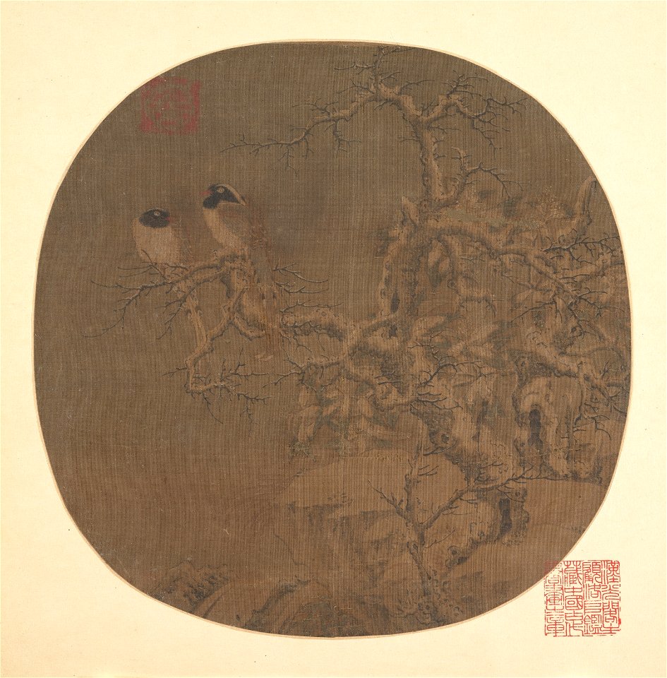 Anonymous - Two Birds on a Wintry Tree - 1989.363.15 - Metropolitan Museum of Art