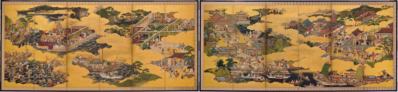 Anonymous - The Tale of Taishokan - 1996.436.1-2 - Art Institute of Chicago