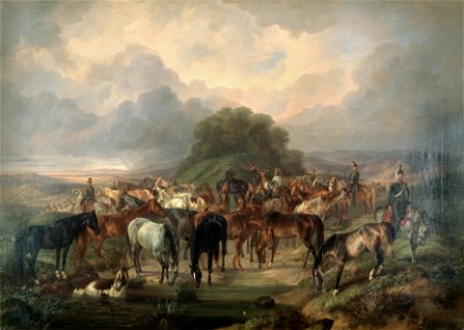 Anonymous - Von Ulanen geführter Transport - 7716 - Kunsthistorisches Museum