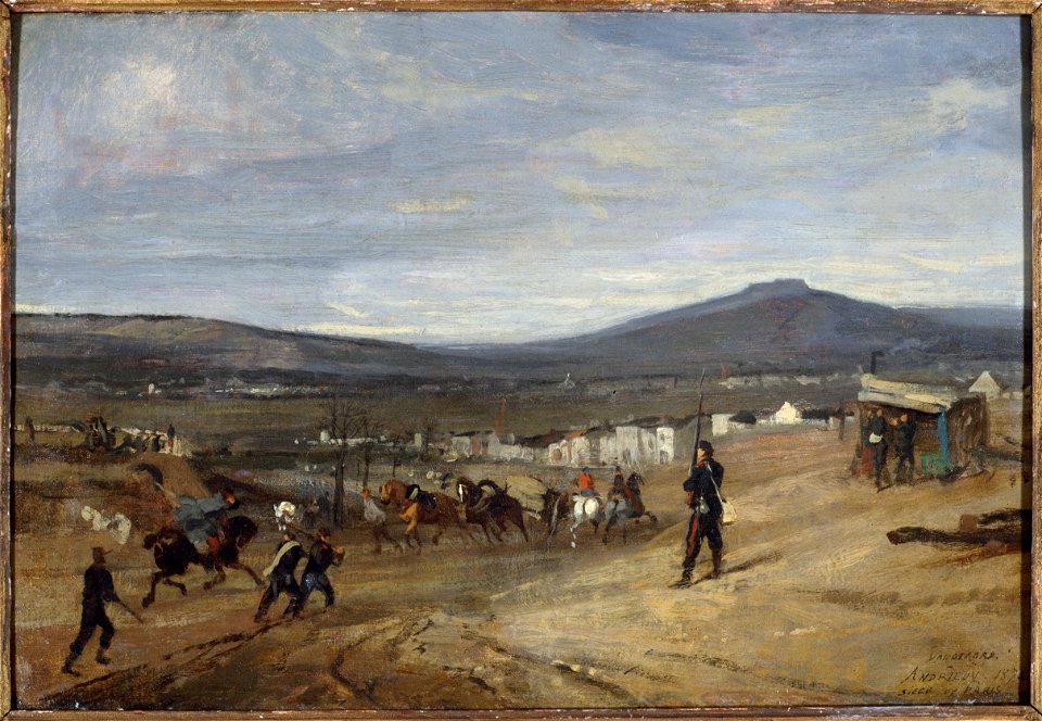Anonymous - Vaugirard pendant le siège de Paris, 1870 - P1999 - Musée Carnavalet