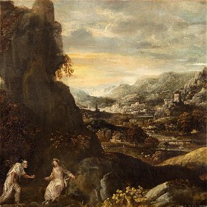 Anonymous - Versuchung Christi - GG 7240 - Kunsthistorisches Museum