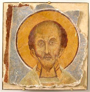 Anonymous - Wall Painting of Male Saint - 2000.526.1 - Metropolitan Museum of Art