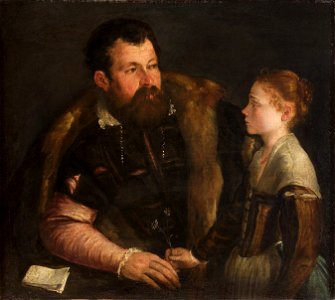 Anonymous - Vater und Tochter - GG 2644 - Kunsthistorisches Museum