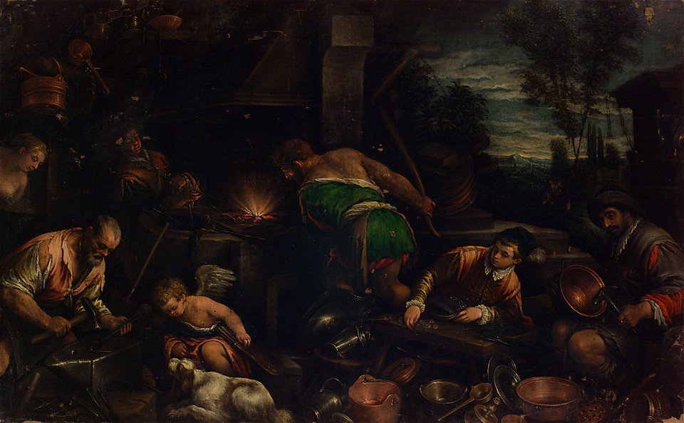 Anonymous - Venus in der Schmiede des Vulkan - GG 5693 - Kunsthistorisches Museum