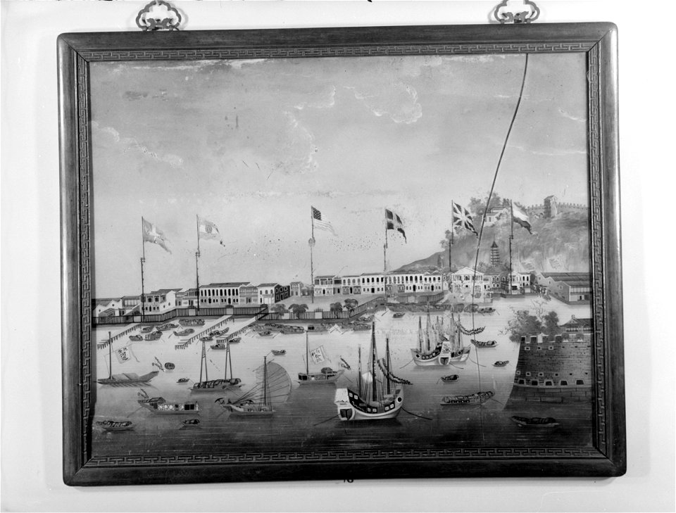 Anonymous - View of the Harbor at Canton - 53.179.19 - Metropolitan Museum of Art