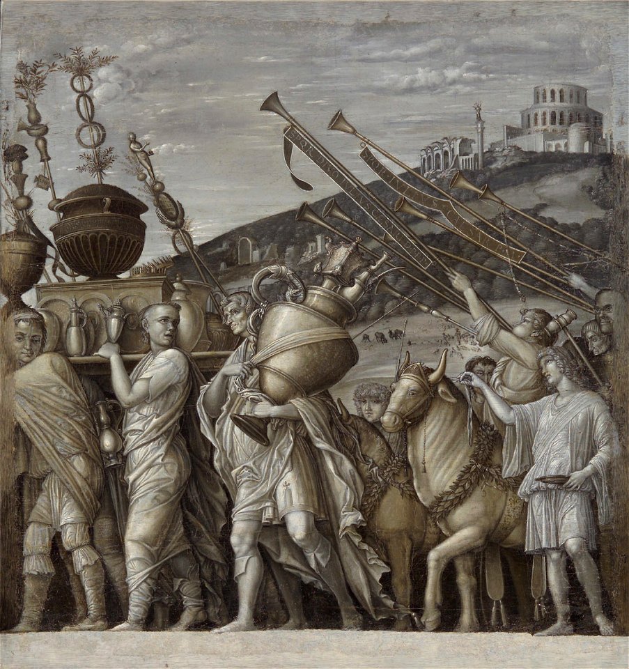 Anonymous - Triumphzug Cäsars, Opfertiere - GG 300 - Kunsthistorisches Museum