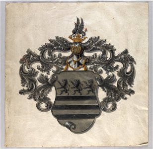 Anonymous - Wapen familie Willet - SA 56612 - Amsterdam Museum