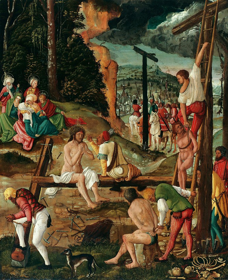 Anonymous - Vor der Kreuzigung Christi (Christus im Elend) - 8616 - Kunsthistorisches Museum