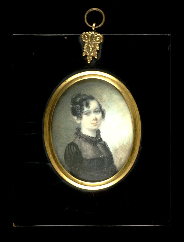 Anonymous - Young Woman of the Chase Family - 1999.27.17 - Smithsonian American Art Museum