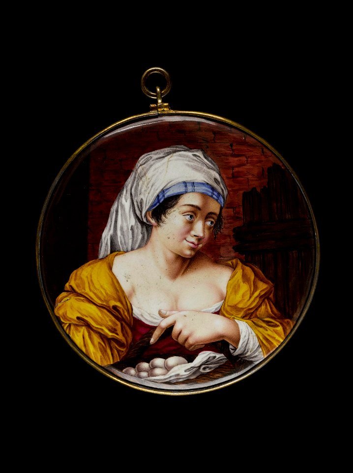 Anonymous - Une paysanne - J 865 - Musée Cognacq-Jay