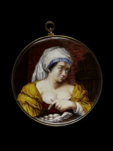 Anonymous - Une paysanne - J 865 - Musée Cognacq-Jay