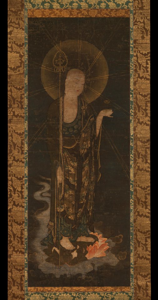 Anonymous - Welcoming Descent of Jizō - 25.215.102 - Metropolitan Museum of Art