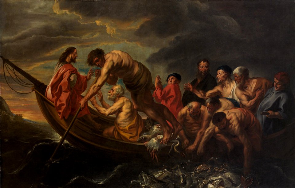 Anonymous - Wunderbarer Fischzug - GG 2625 - Kunsthistorisches Museum
