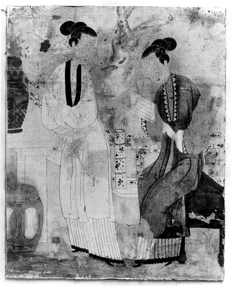 Anonymous - Young Women in a Garden - 13.95.1 - Metropolitan Museum of Art