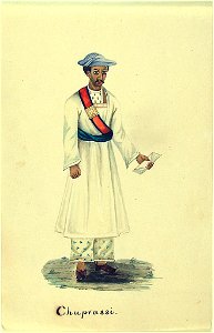 Anonymous - “Chuprassi” - 1981.87.6 - Arthur M. Sackler Museum