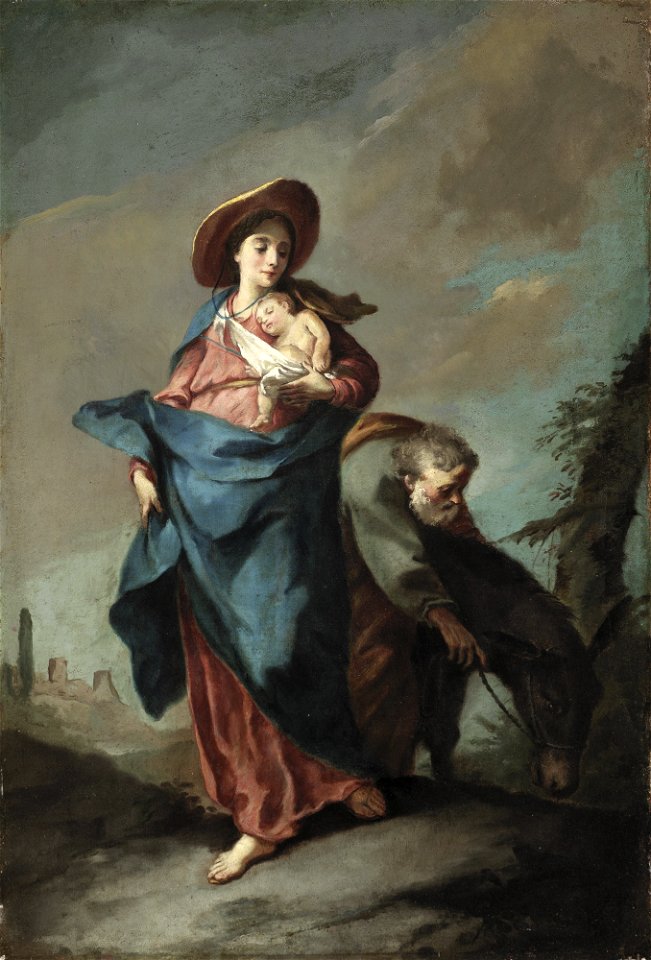 Anonymous Artist - The Flight into Egypt - 44.86 - Detroit Institute of Arts