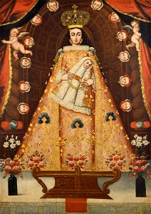 Anonymous Cusco School - Virgin of Bethlehem - Google Art Project