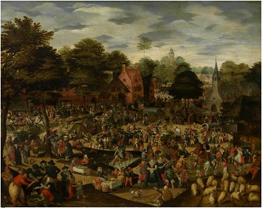 Anonymous Flemish painter - Flemish kermis
