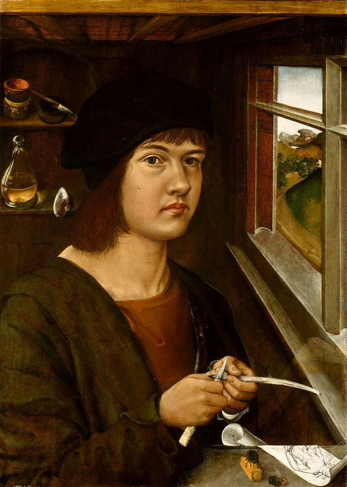 Portrait of a Young Artist - The Art Institute of Chicago