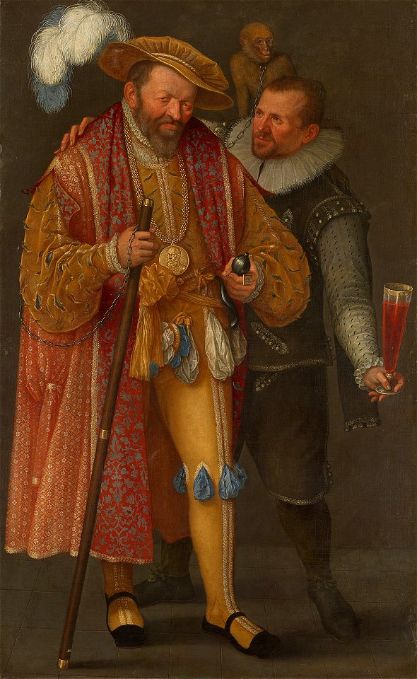 Anonymous - Zwei Männer - GG 2773 - Kunsthistorisches Museum