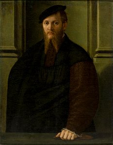 Anonymous Artist. 16th century - Portrait of a Man, ГЭ-124