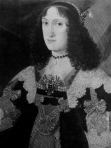 Anonymous Cecilia Renata of Austria with a tulip (detail) 02