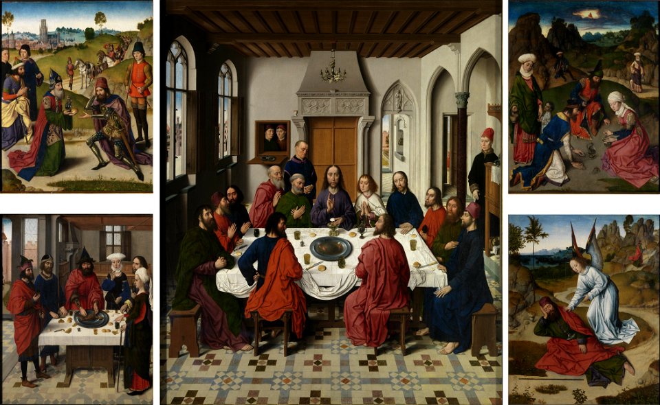 Dieric Bouts - Altaarstuk van het Heilig Sacrament