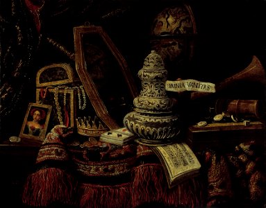 Anonymous French Painter - Vanitas - Google Art Project. Free illustration for personal and commercial use.