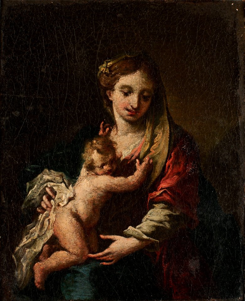 Anonymous, 18th century - The Madonna and Child