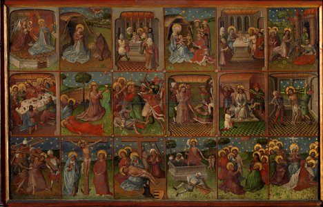 Scènes uit het leven van Christus Rijksmuseum SK-A-1491