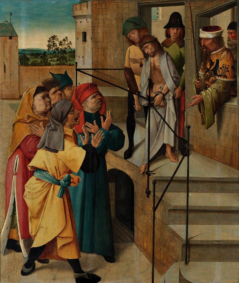 Dutch Master Shutter of an Alterpiece Ecce Homo